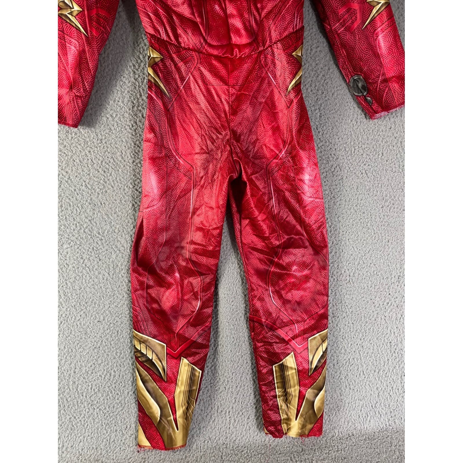 The Flash Costume Kids Size M DC Comics Rubies Superhero Halloween Cosplay - Thumbnail 6