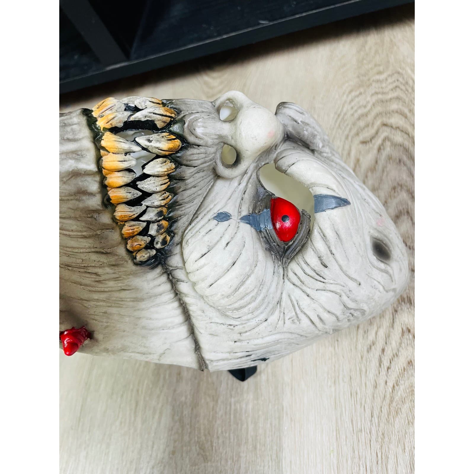 Creepy Clown Halloween Mask Scary Costume Prop Horror Cosplay Men's - Thumbnail 6