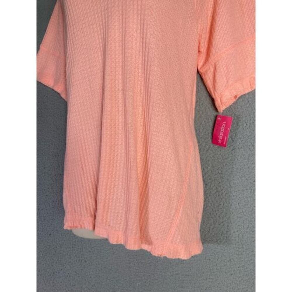 Xhilaration Women's Pajama Cami Top Small Orange Scoop Neck Sleepwear - Thumbnail 10