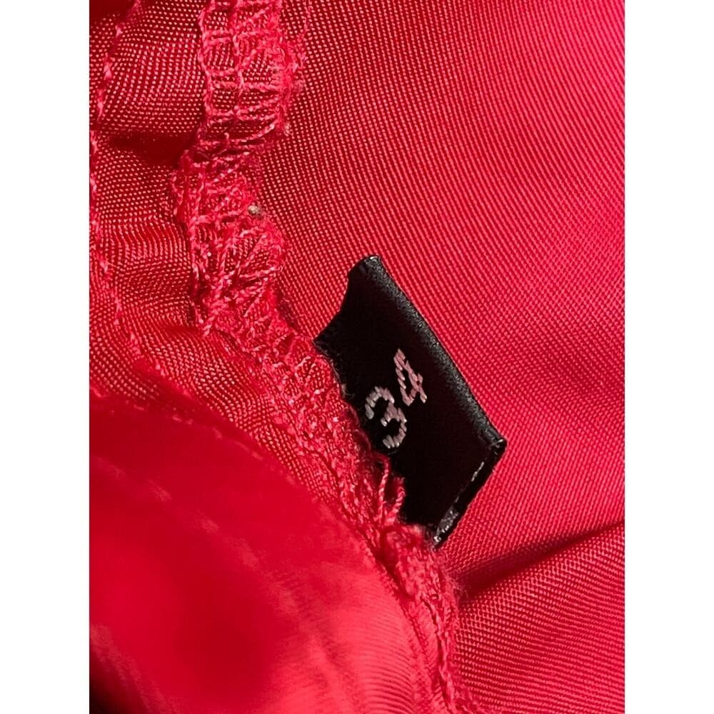 Vintage RLX Polo Sport Men's 34 Red Nylon Swim Trunks Black Stripe Y2K Shorts - Thumbnail 6