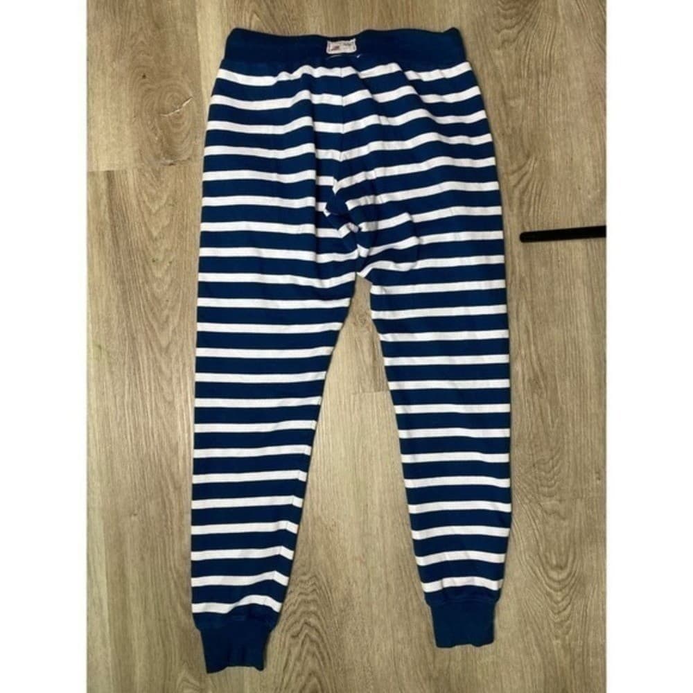 Disney Parks Striped Pajama Pants Womens S Blue Minnie Mouse Lounge Sleepwear - Thumbnail 6
