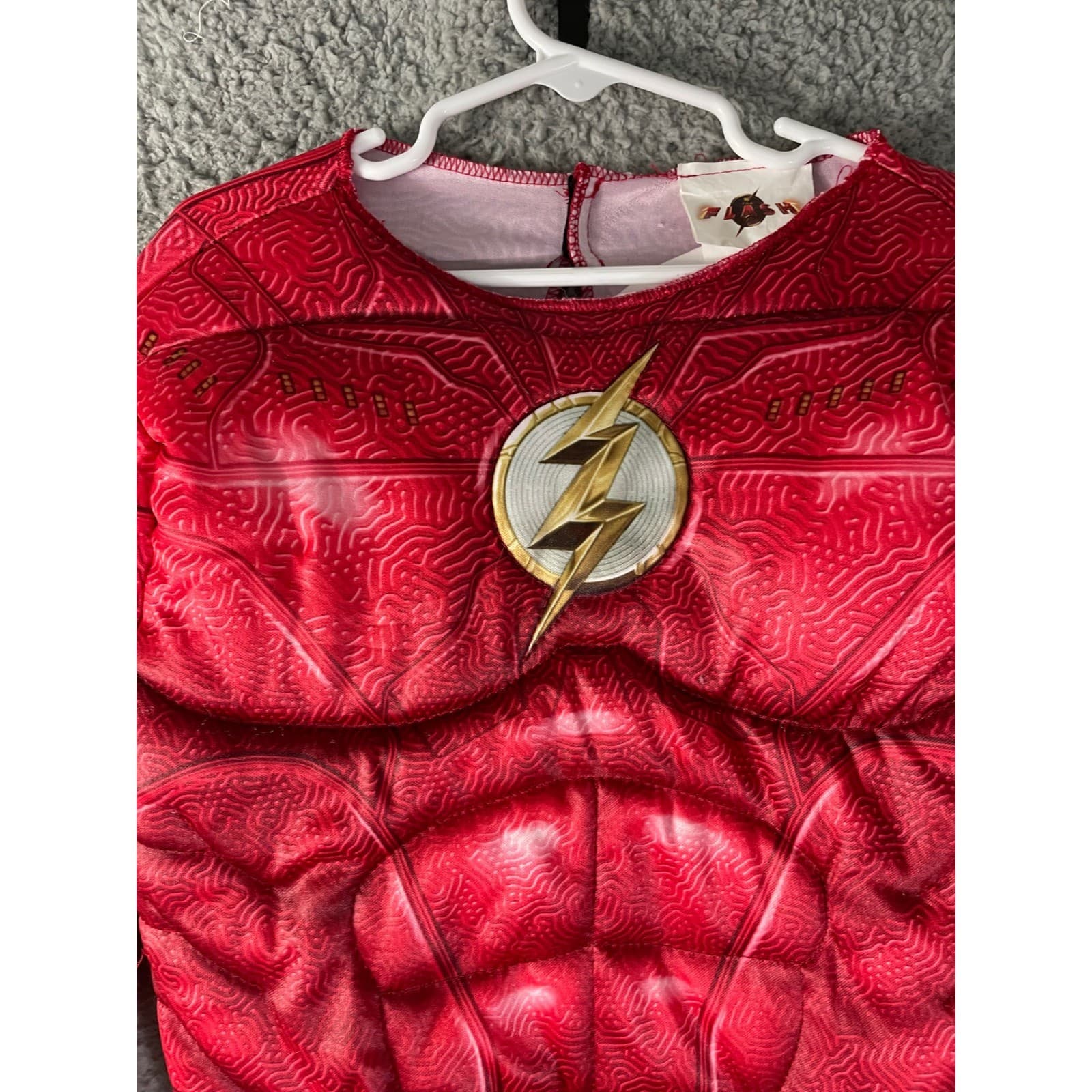 The Flash Costume Kids Size M DC Comics Rubies Superhero Halloween Cosplay - Thumbnail 5