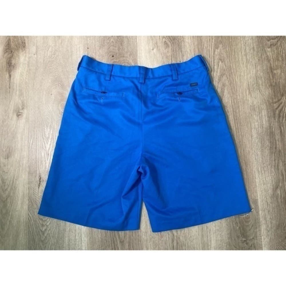 Izod Golf Shorts Blue Men's 30 Flat-Front Casual Sportswear Bottoms Golfing - Thumbnail 11