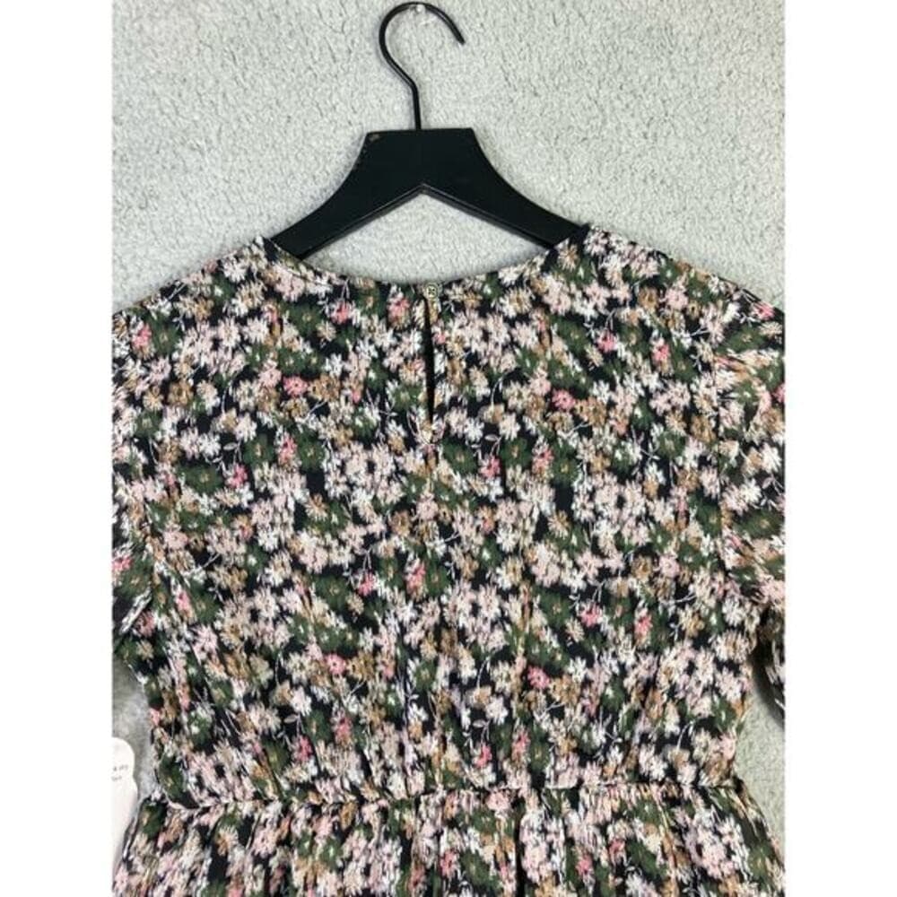 Wonder Nation Girls Floral Mini Dress Bell Sleeves Size L Multicolor NEW - Thumbnail 12