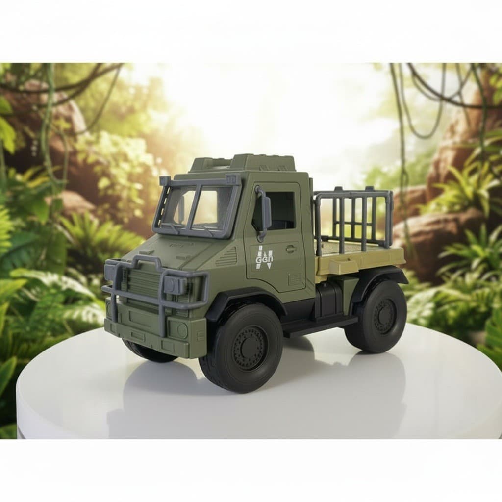 Jurassic World Legacy InGen Containment Truck Isla Sorna Mattel Capture Pack - Thumbnail 2