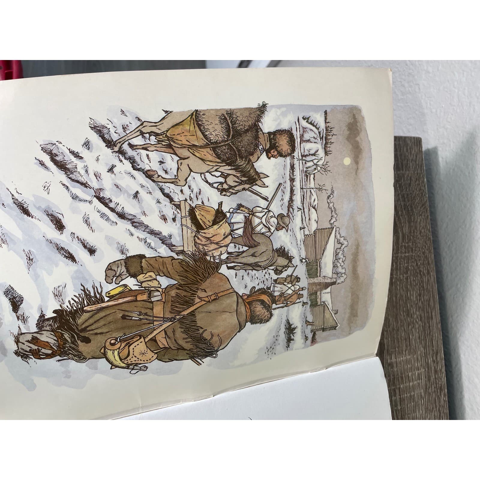 Lewis Clark Expedition Vintage Coloring Book 1984 Dover History Educational - Thumbnail 7