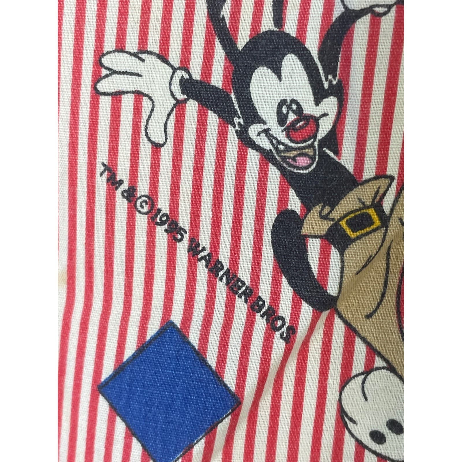 1995 Animaniacs Travel Pillow Yakko Wakko Dot Warner Bros Kids Cartoon Vintage - Thumbnail 4