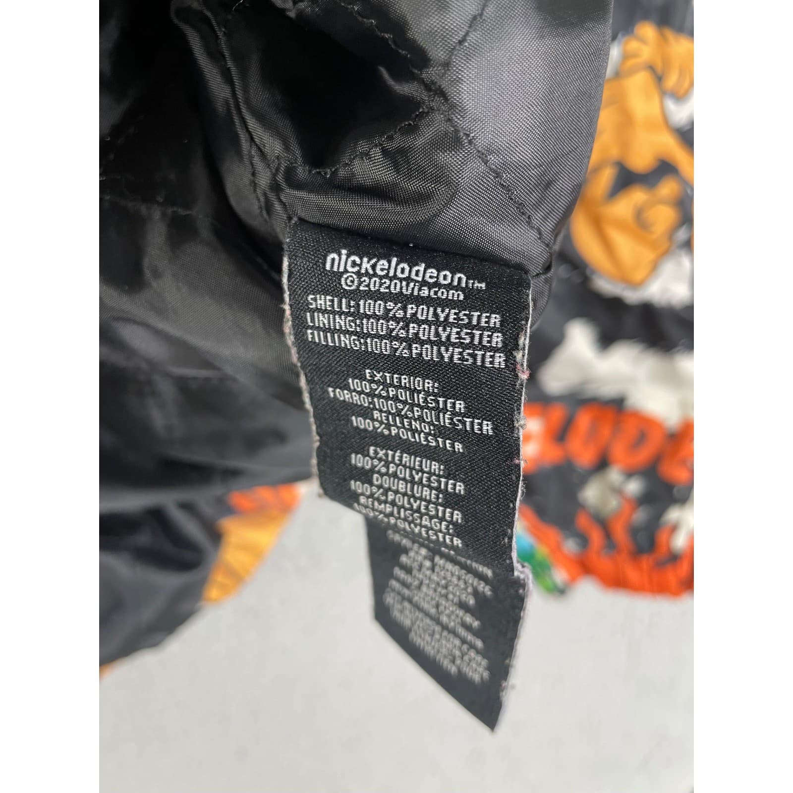 Members Only Nickelodeon Rugrats Windbreaker Jacket Mens Medium Pullover - Thumbnail 4