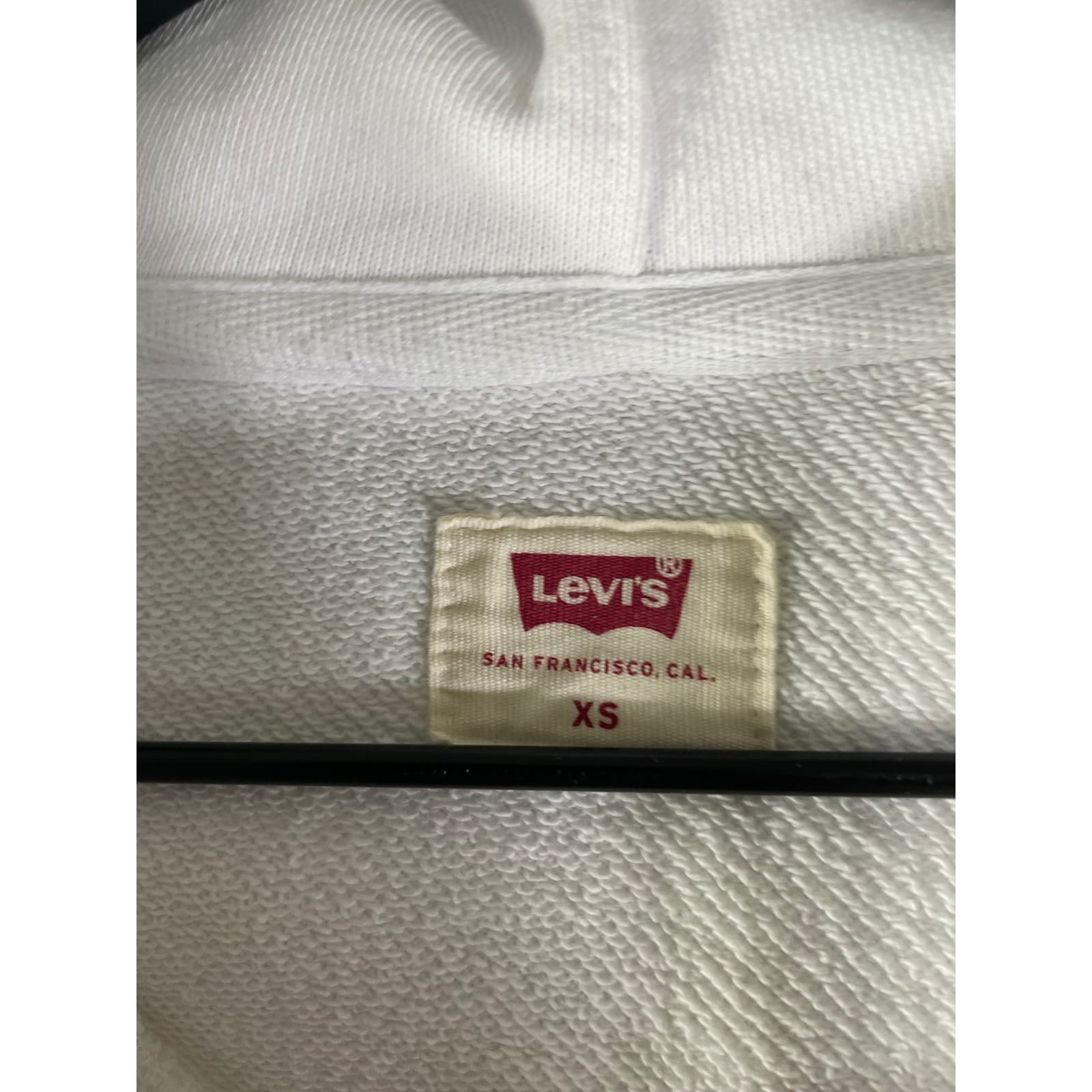LEVIS x Nintendo Super Mario Hoodie White XS Pullover Graphic Sweatshirt - Thumbnail 5