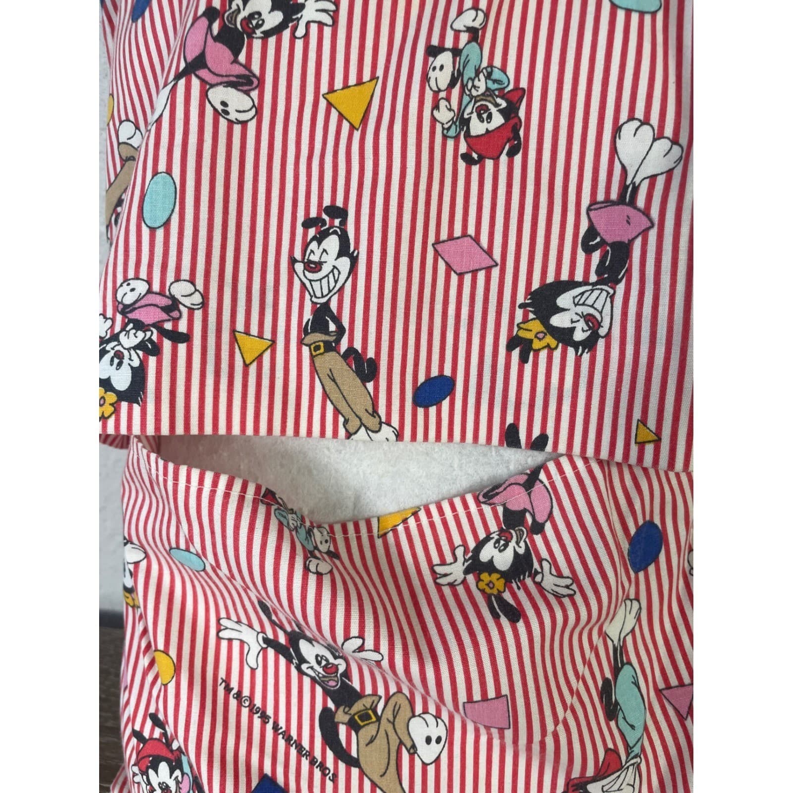 1995 Animaniacs Travel Pillow Yakko Wakko Dot Warner Bros Kids Cartoon Vintage - Thumbnail 7