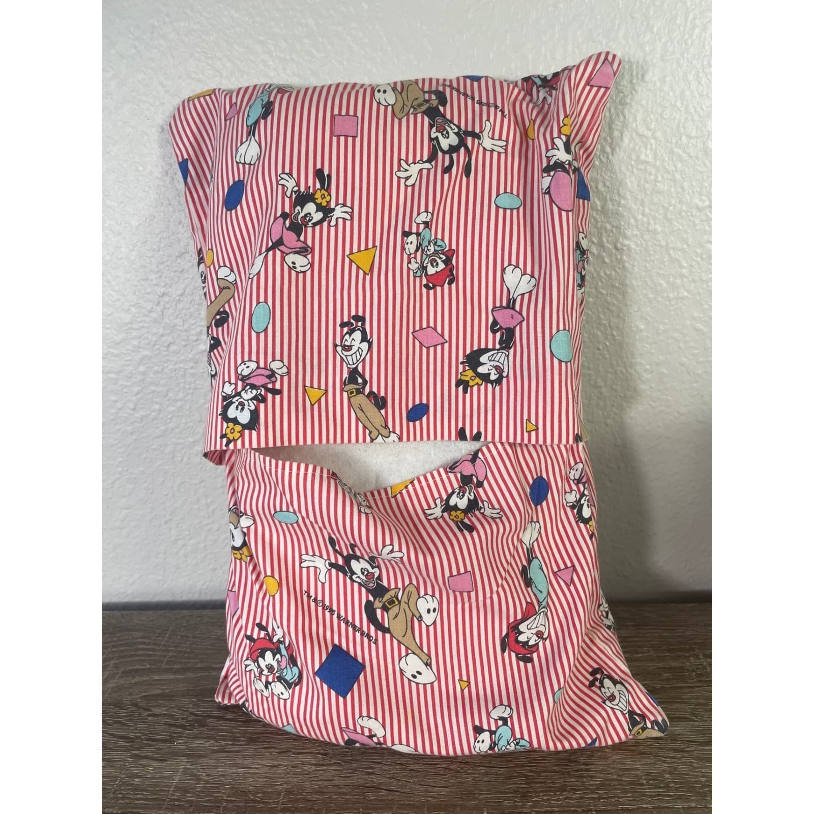 1995 Animaniacs Travel Pillow Yakko Wakko Dot Warner Bros Kids Cartoon Vintage - Thumbnail 5