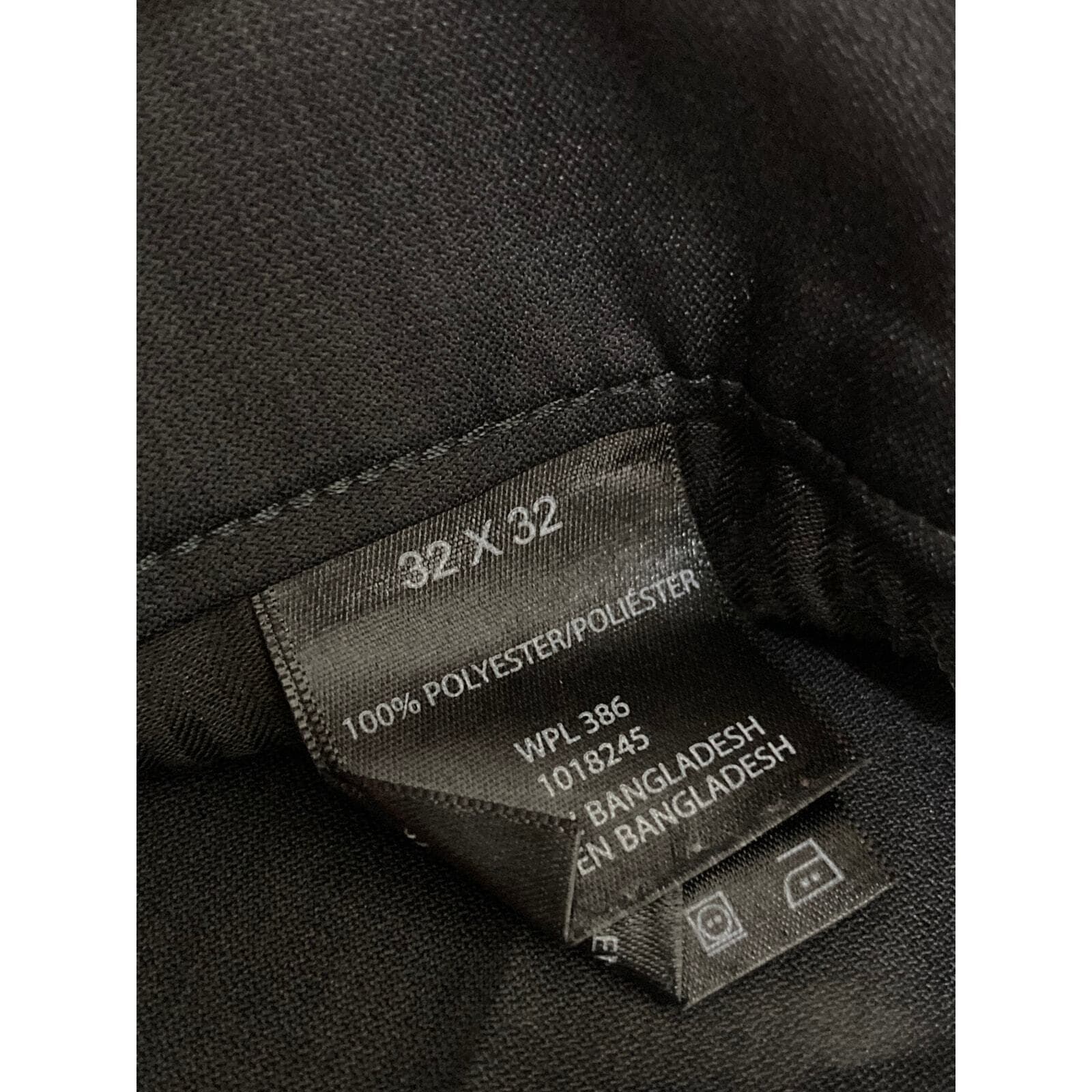 Haggar H26 Men's Dress Pants Gray 32x32 Flat Front Business Casual - Thumbnail 3