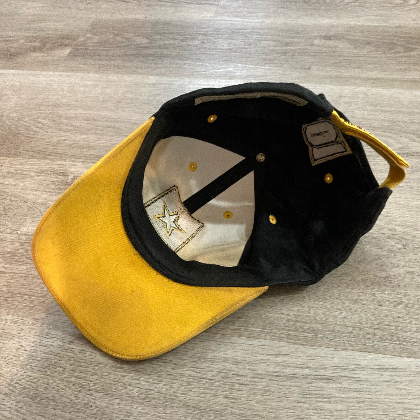 Vintage US Army NASCAR Jerry Nadeau #01 Black Adjustable Motorsports Cap Hat - Thumbnail 7