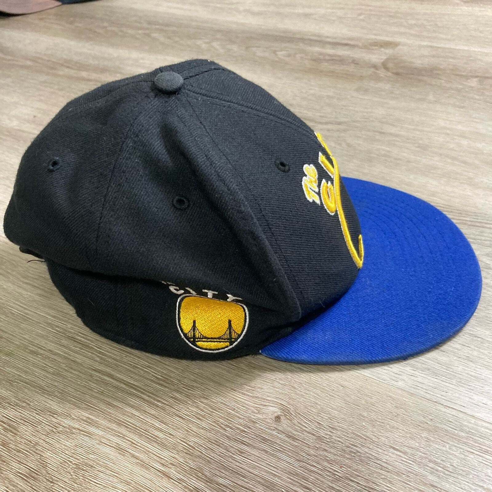 Golden State Warriors 47 Brand The City Logo Black Snapback Unisex NBA Hat - Thumbnail 9