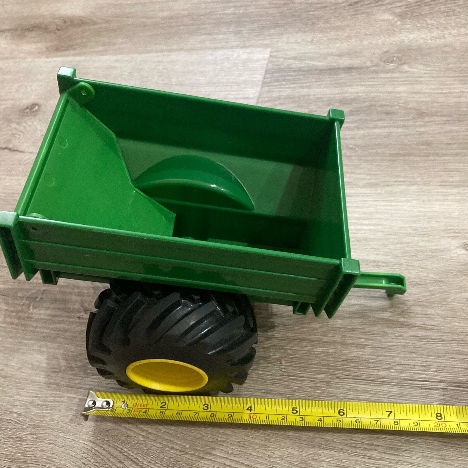 Tomy John Deere Monster Treads Green Trailer Farm Toy Kids - Used - Thumbnail 2