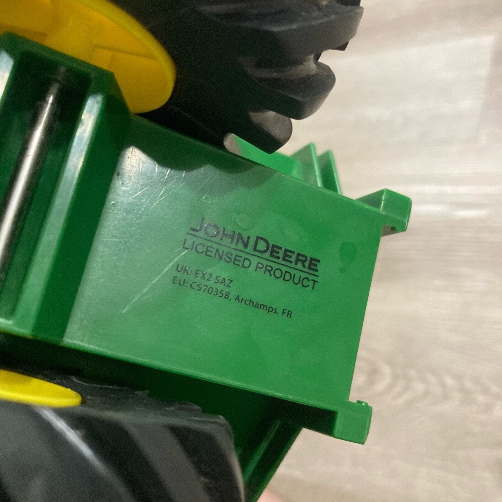 Tomy John Deere Monster Treads Green Trailer Farm Toy Kids - Used - Thumbnail 7
