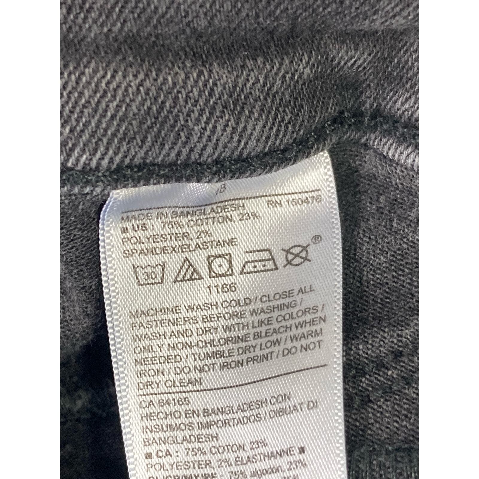 Old Navy Women's Skinny Jeans Ballerina Style Black Size 8 - Thumbnail 3