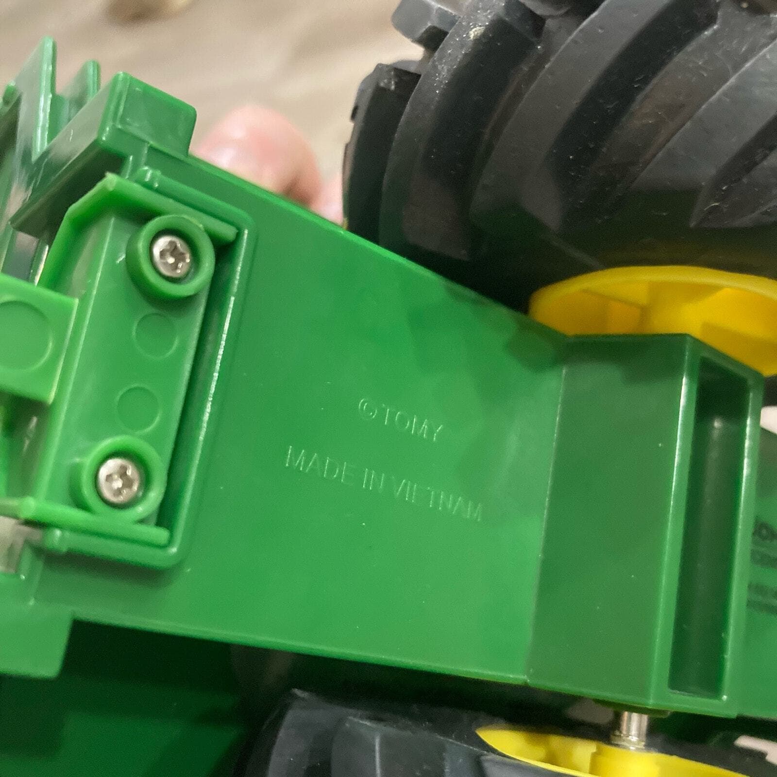 Tomy John Deere Monster Treads Green Trailer Farm Toy Kids - Used - Thumbnail 11
