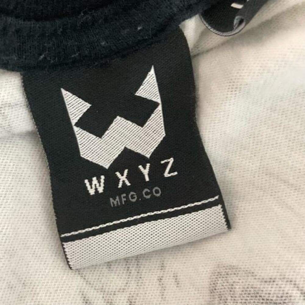 WXYZ Men's Graphic Print T-Shirt White Size L Short Sleeve Crew Neck Summer Top - Thumbnail 5