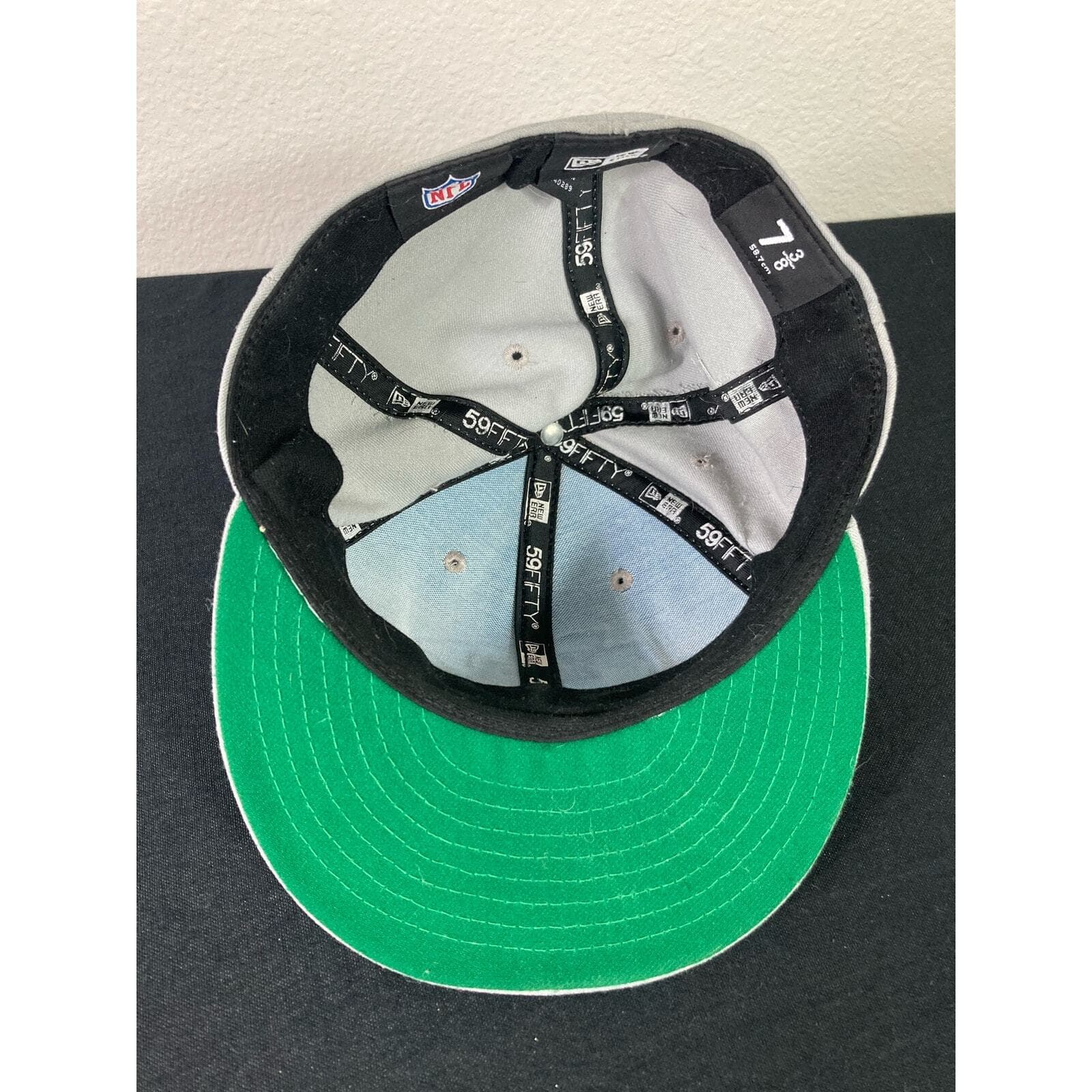 New Era 59FIFTY Kansas City Chiefs USA Crafted Fitted Gray Red Size 7 3/8 NFL - Thumbnail 6