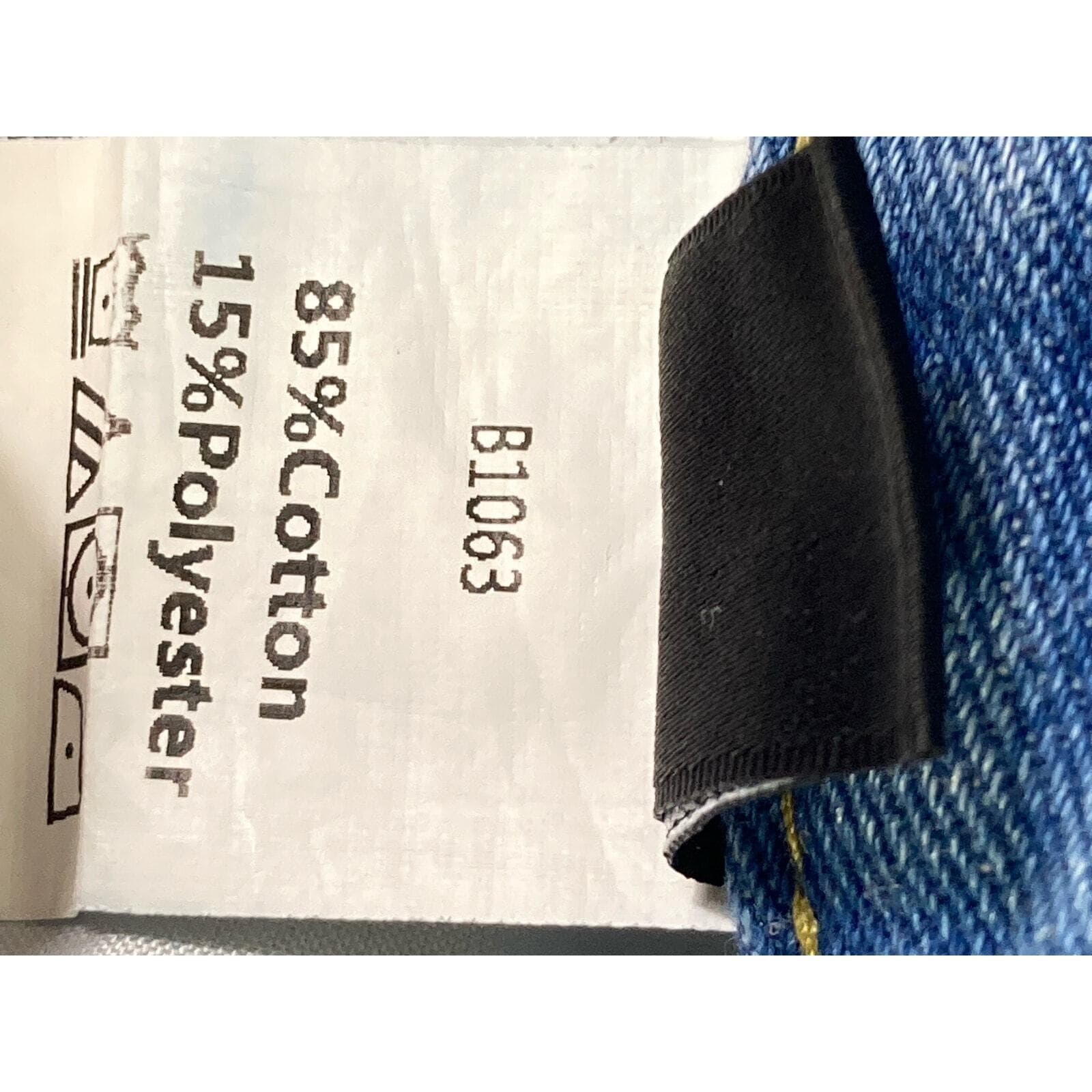 Women's High Waisted Distressed Straight Leg Jeans Blue Size M - Thumbnail 4