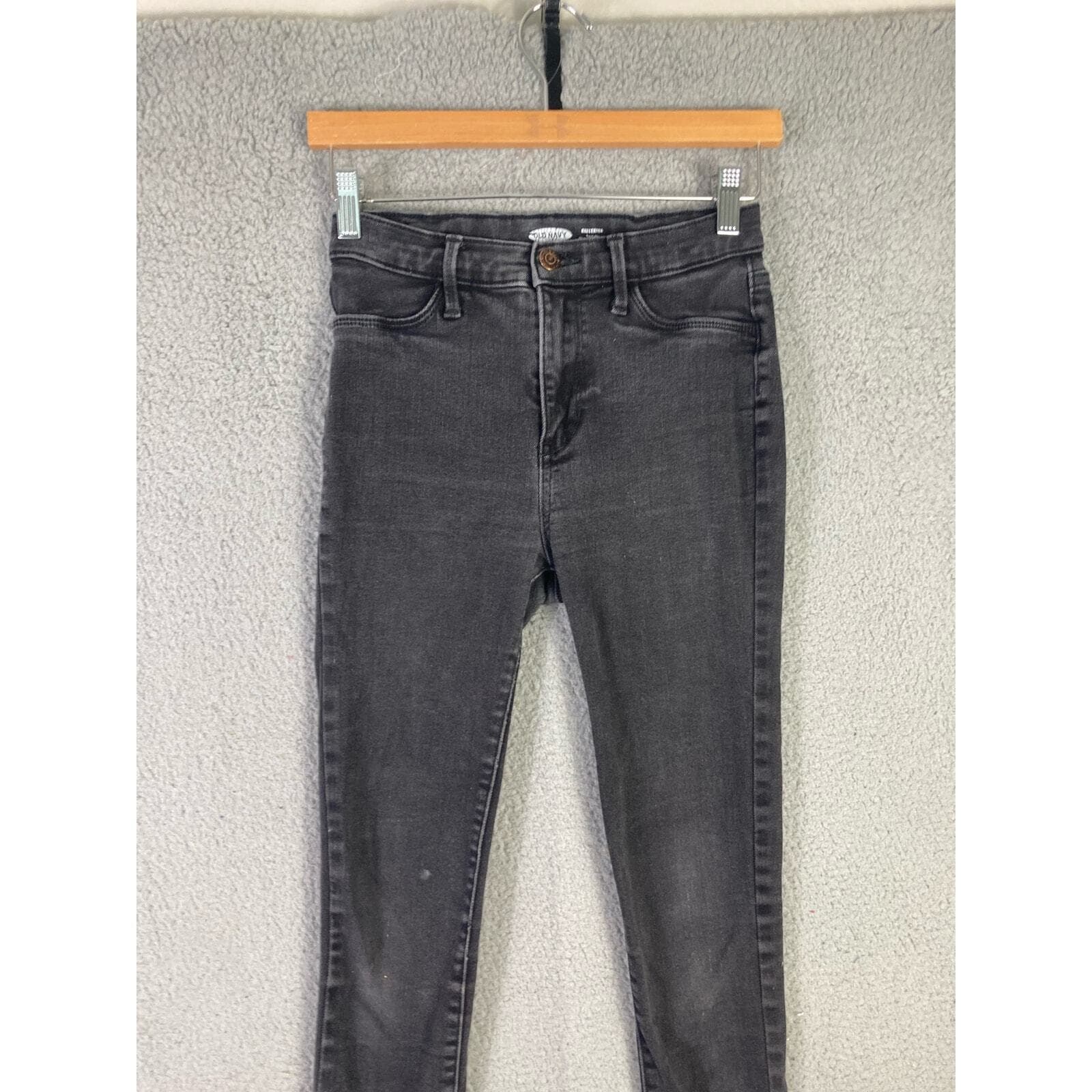 Old Navy Women's Skinny Jeans Ballerina Style Black Size 8 - Thumbnail 6