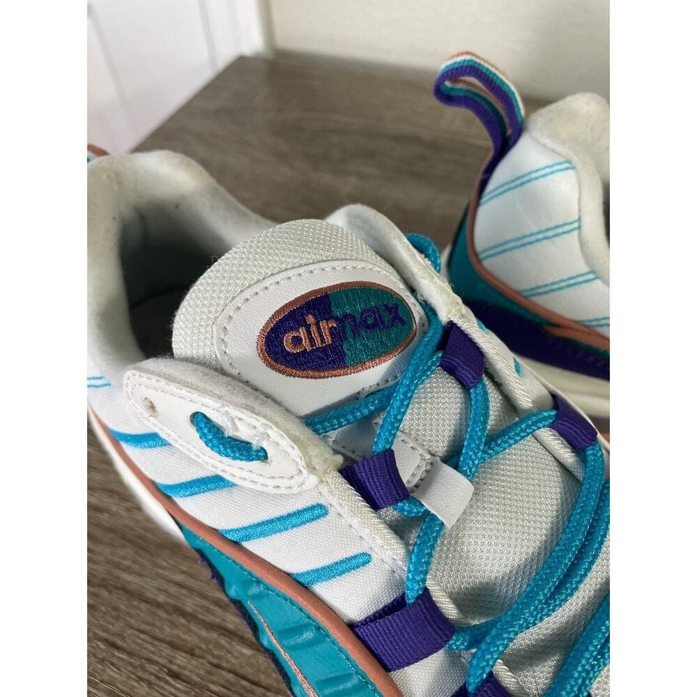 Nike Air Max 98 BV4872-500 Hornets Colorway Teal Purple Women's 8.5 Youth 7Y - Thumbnail 9