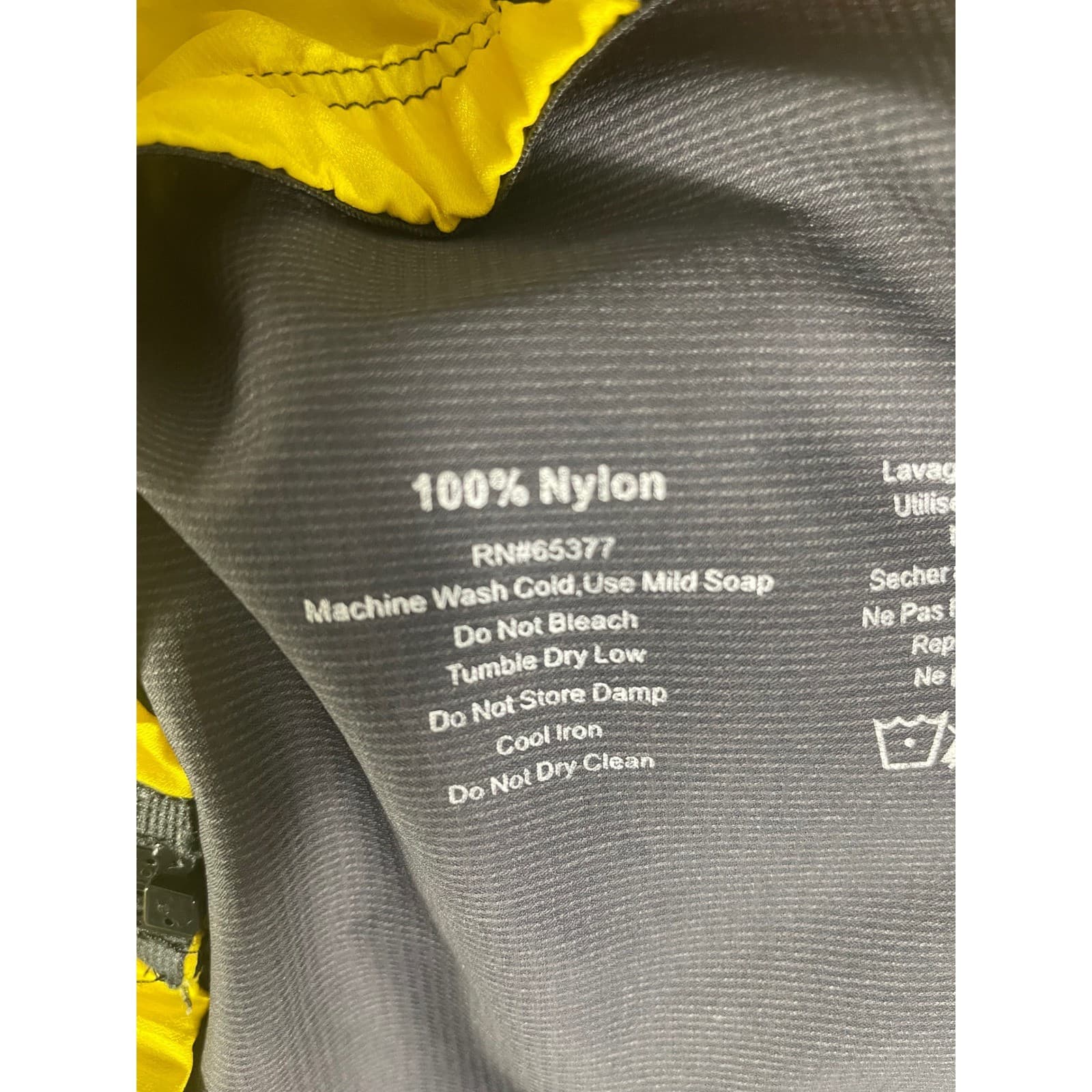 Specialized Cycling Jacket Mens XL Yellow Black Windbreaker Road Bike Hi Vis - Thumbnail 5