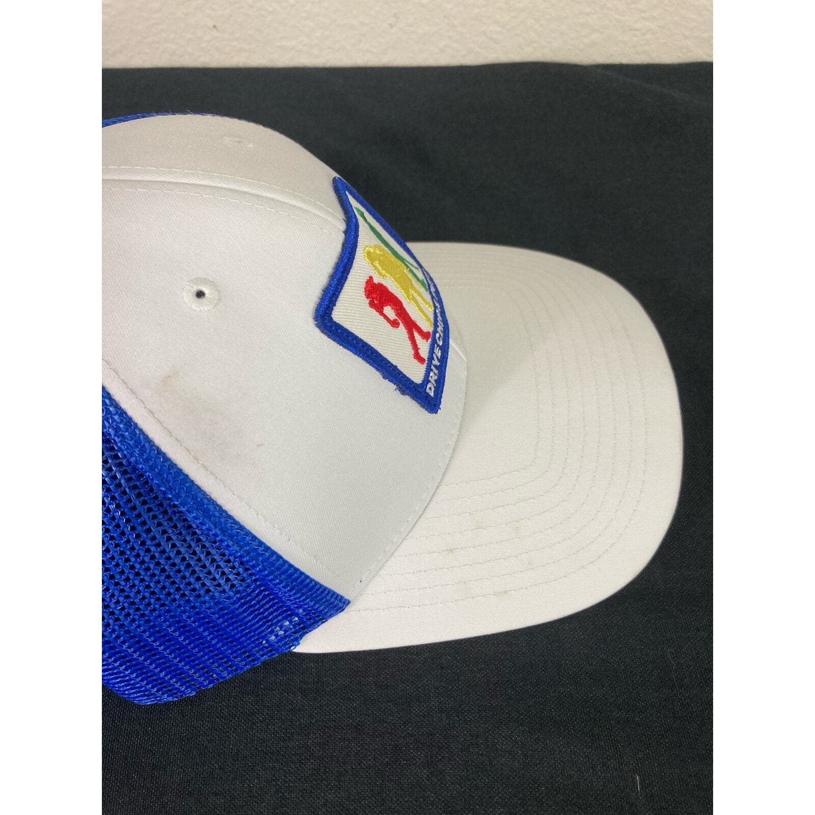 Golf Drive Chip Putt Embroidered Hat White Adjustable Cap Unisex Golfer Gift - Thumbnail 9