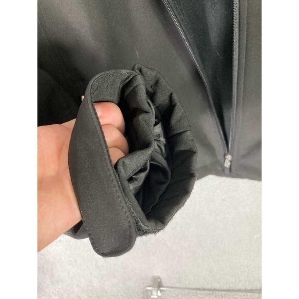 Calvin Klein Womens M Black Full Zip Jacket Cold Weather Outdoors Thermal Coat - Thumbnail 13