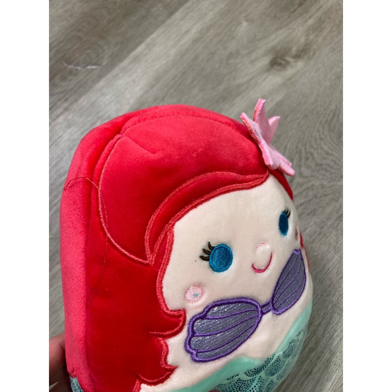 Disney Squishmallow Ariel The Little Mermaid 12" Plush by Kellytoy - Thumbnail 9