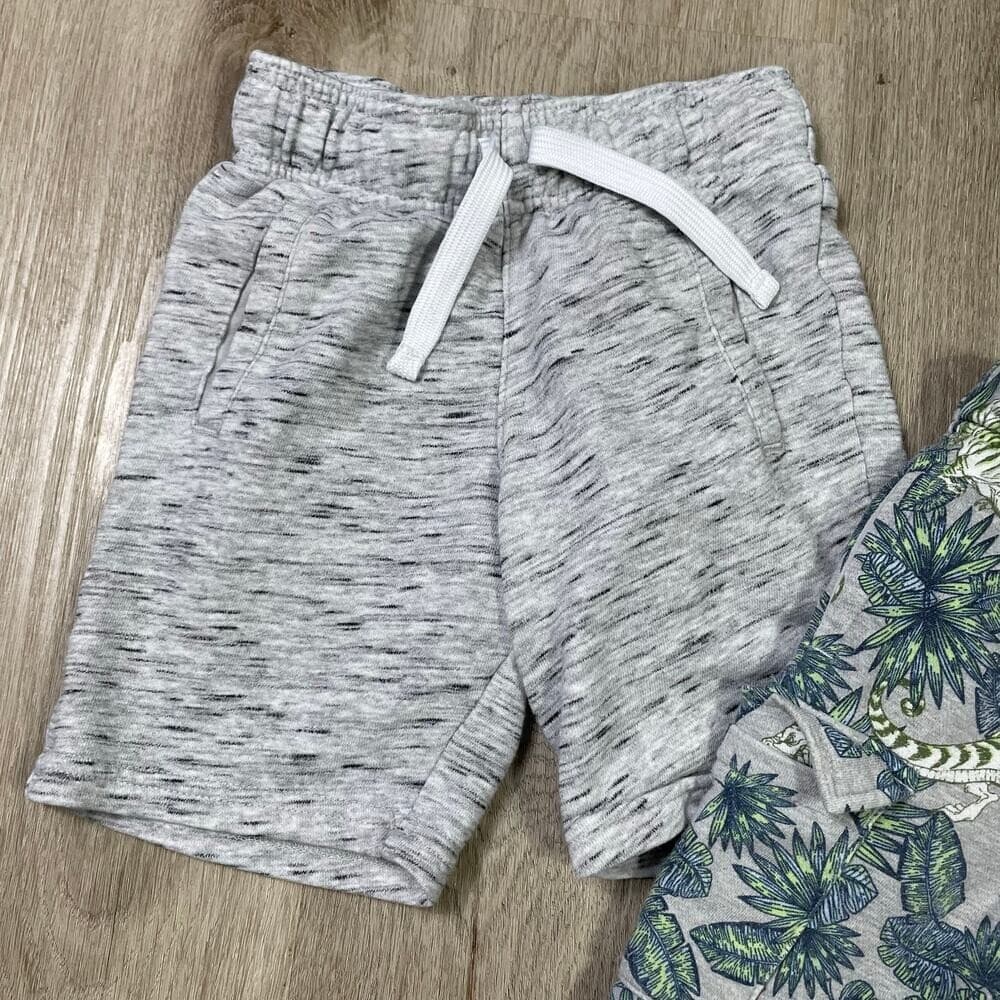 365 Kids Garanimals Toddler Boys Shorts Set Size 4 Cotton Drawstring Summer - Thumbnail 5