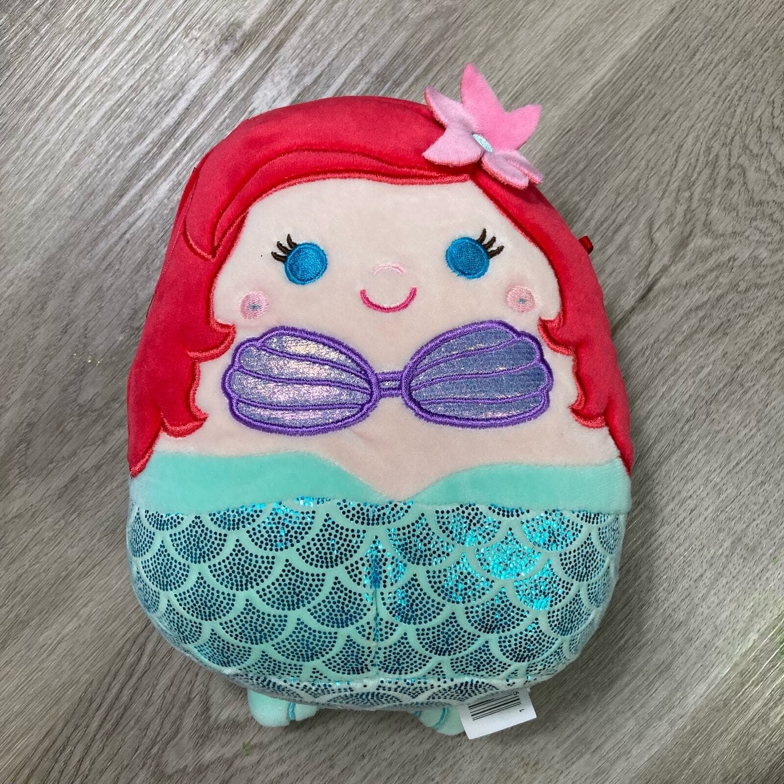 Disney Squishmallow Ariel The Little Mermaid 12" Plush by Kellytoy