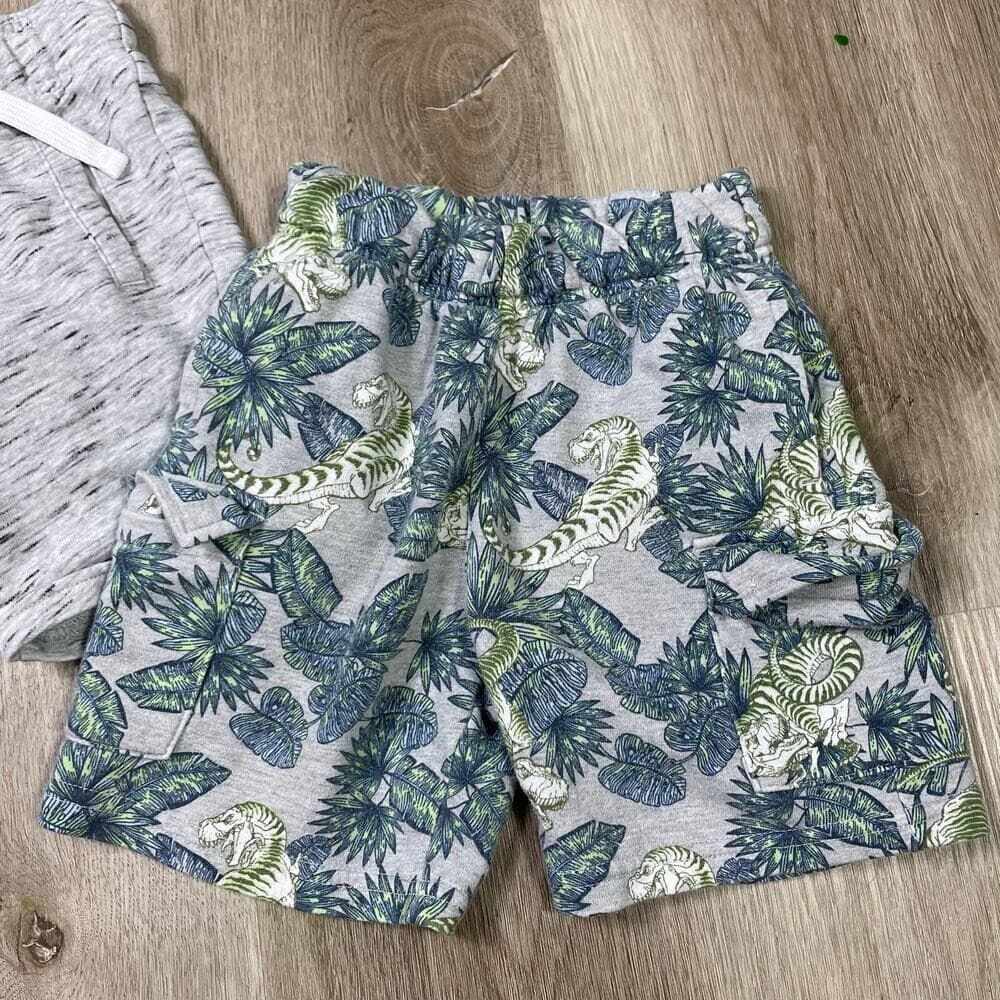365 Kids Garanimals Toddler Boys Shorts Set Size 4 Cotton Drawstring Summer - Thumbnail 4