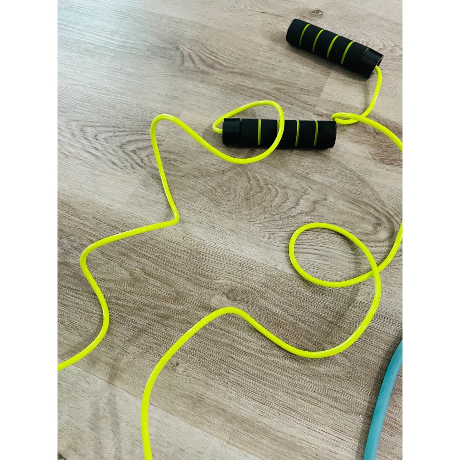 PBLX Weighted Jump Rope Resistance Band Set 2 in 1 Fitness Cardio Workout - Thumbnail 8