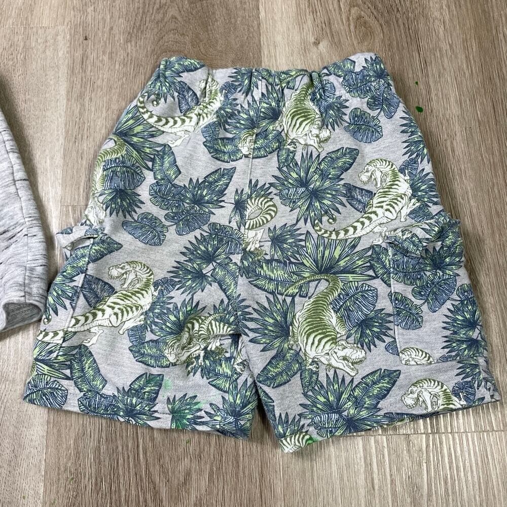 365 Kids Garanimals Toddler Boys Shorts Set Size 4 Cotton Drawstring Summer - Thumbnail 9