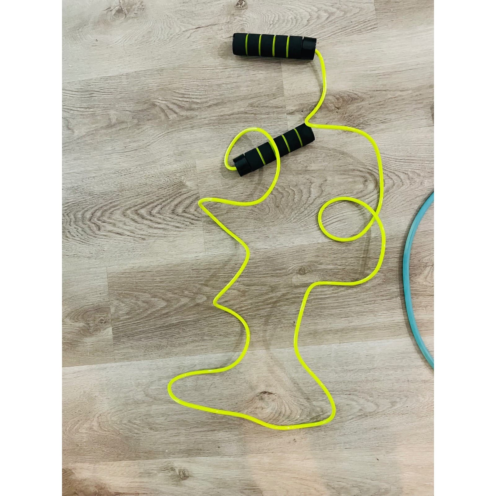 PBLX Weighted Jump Rope Resistance Band Set 2 in 1 Fitness Cardio Workout - Thumbnail 5