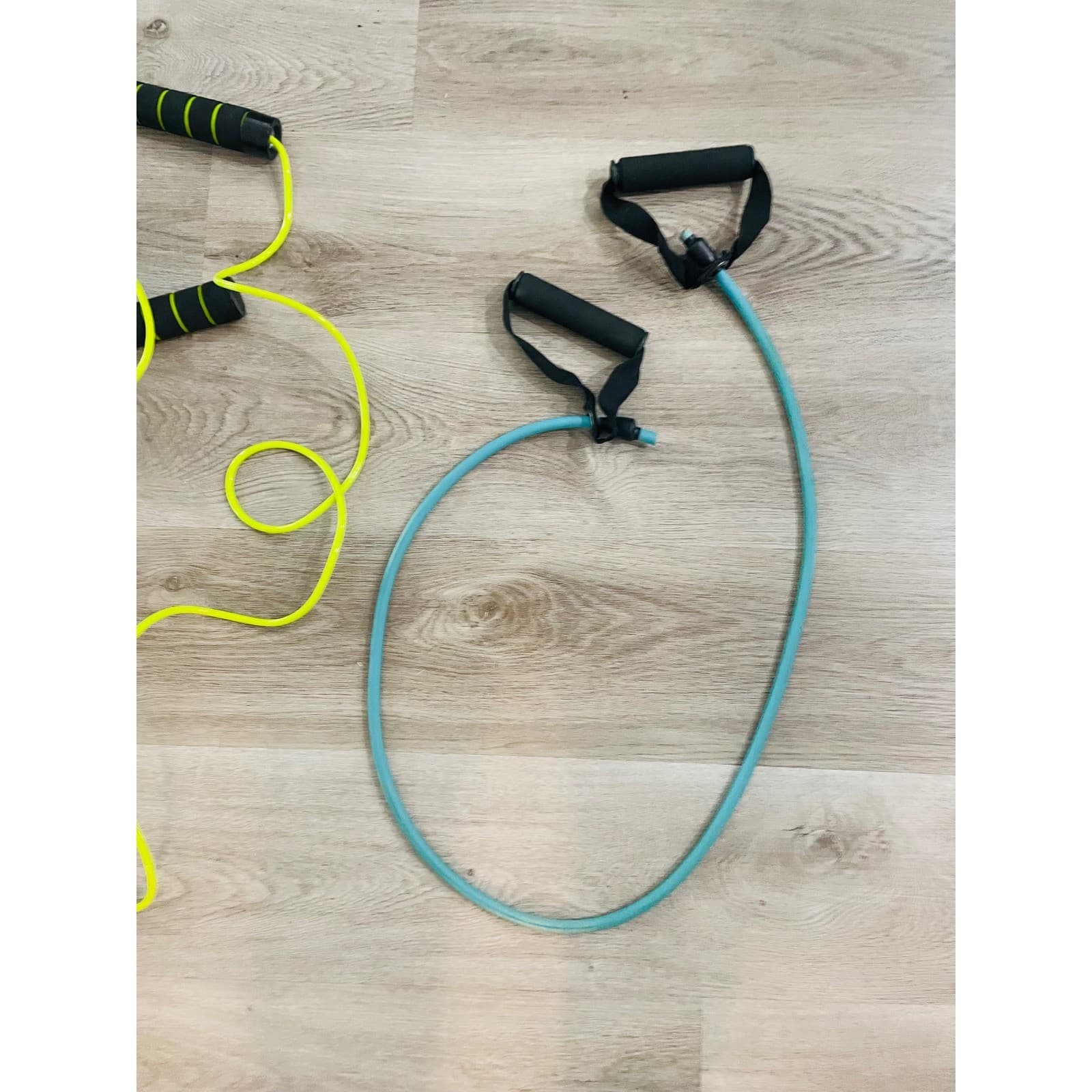 PBLX Weighted Jump Rope Resistance Band Set 2 in 1 Fitness Cardio Workout - Thumbnail 6