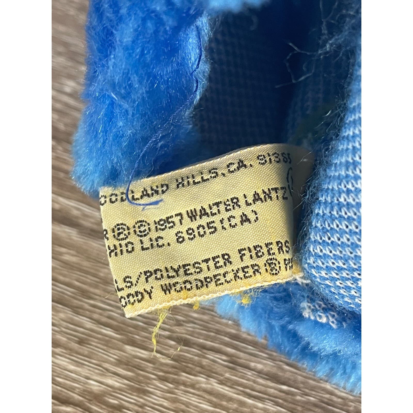 Vintage Woody Woodpecker Hand Puppet Universal Walter Lantz Plush Cartoon Toy - Thumbnail 4