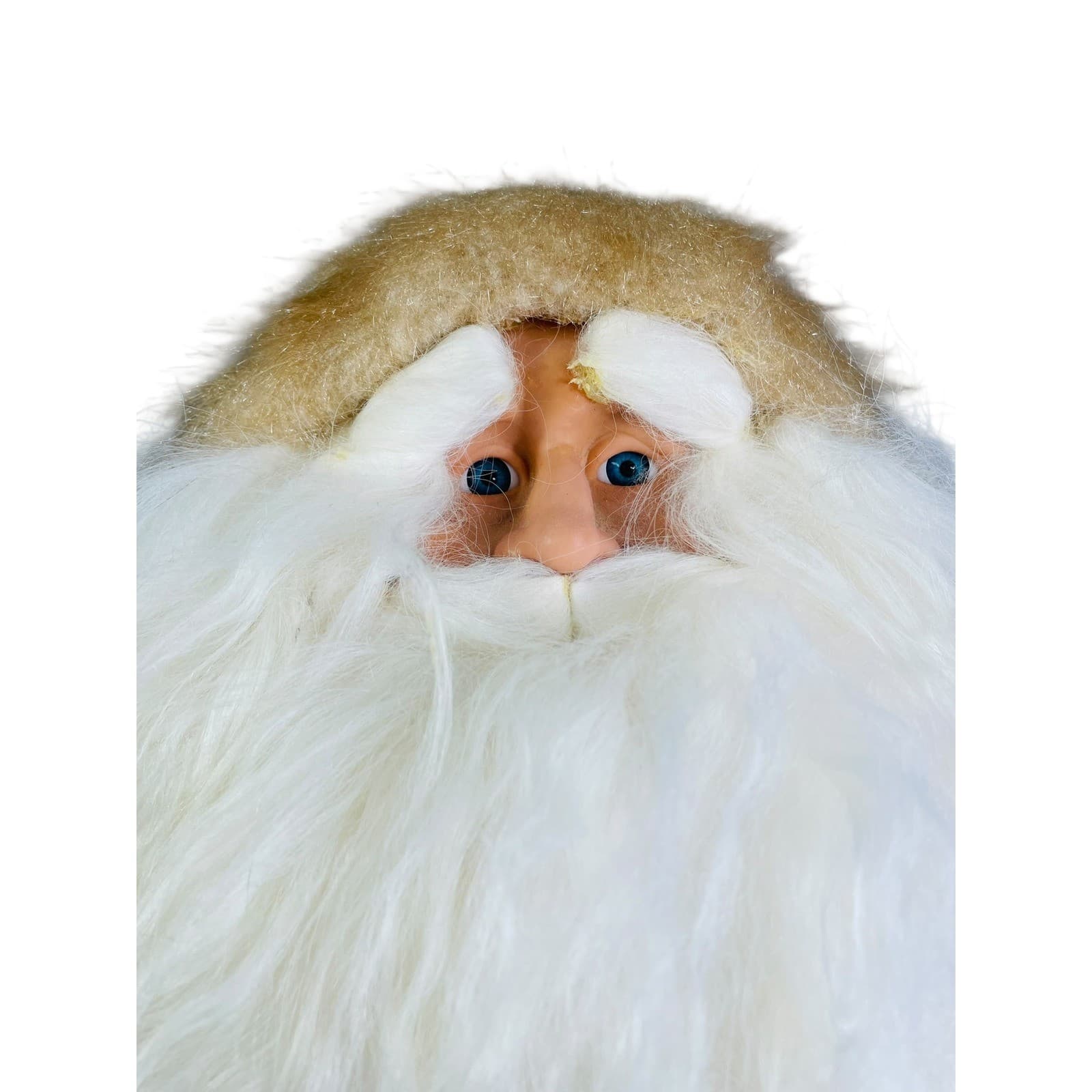 Champagne Gold Santa Claus Floor Standing Christmas Figure 36” Elegant Decor - Thumbnail 12
