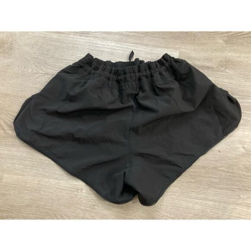 Women's Black Running Shorts XS Elastic Waist Activewear Gym Workout Athletic - Thumbnail 5