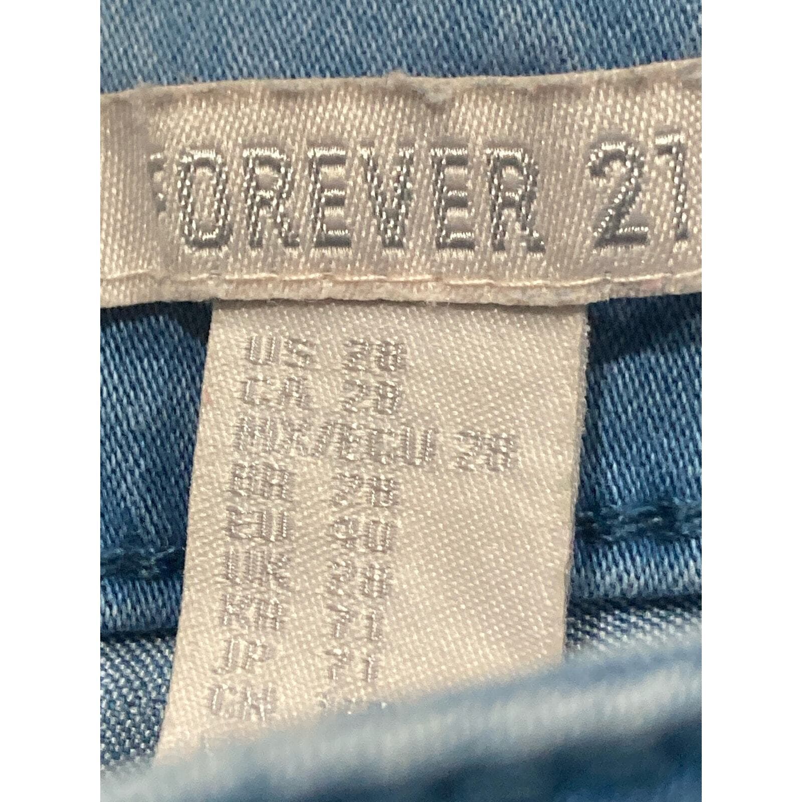 Women's Blue Straight Leg Jeans Size 30 Classic 5 Pocket Casual Everyday Denim - Thumbnail 2