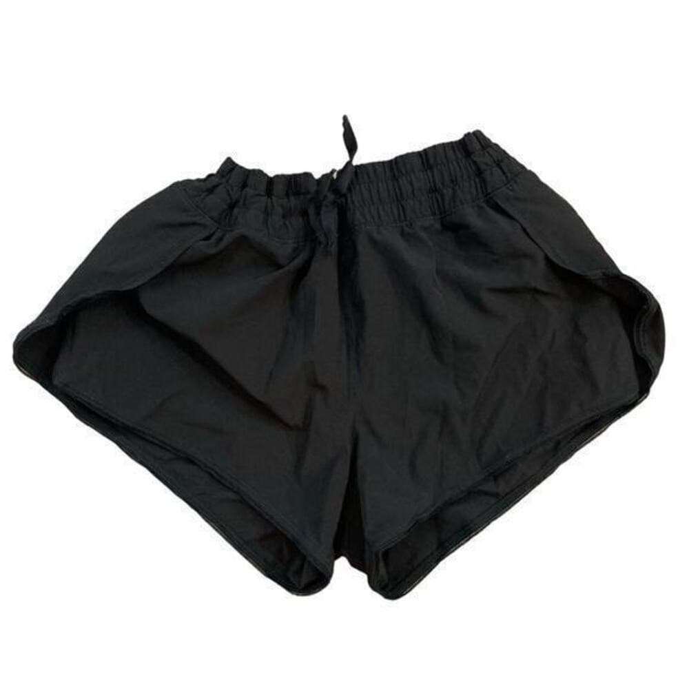 Women's Black Running Shorts XS Elastic Waist Activewear Gym Workout Athletic - Thumbnail 3