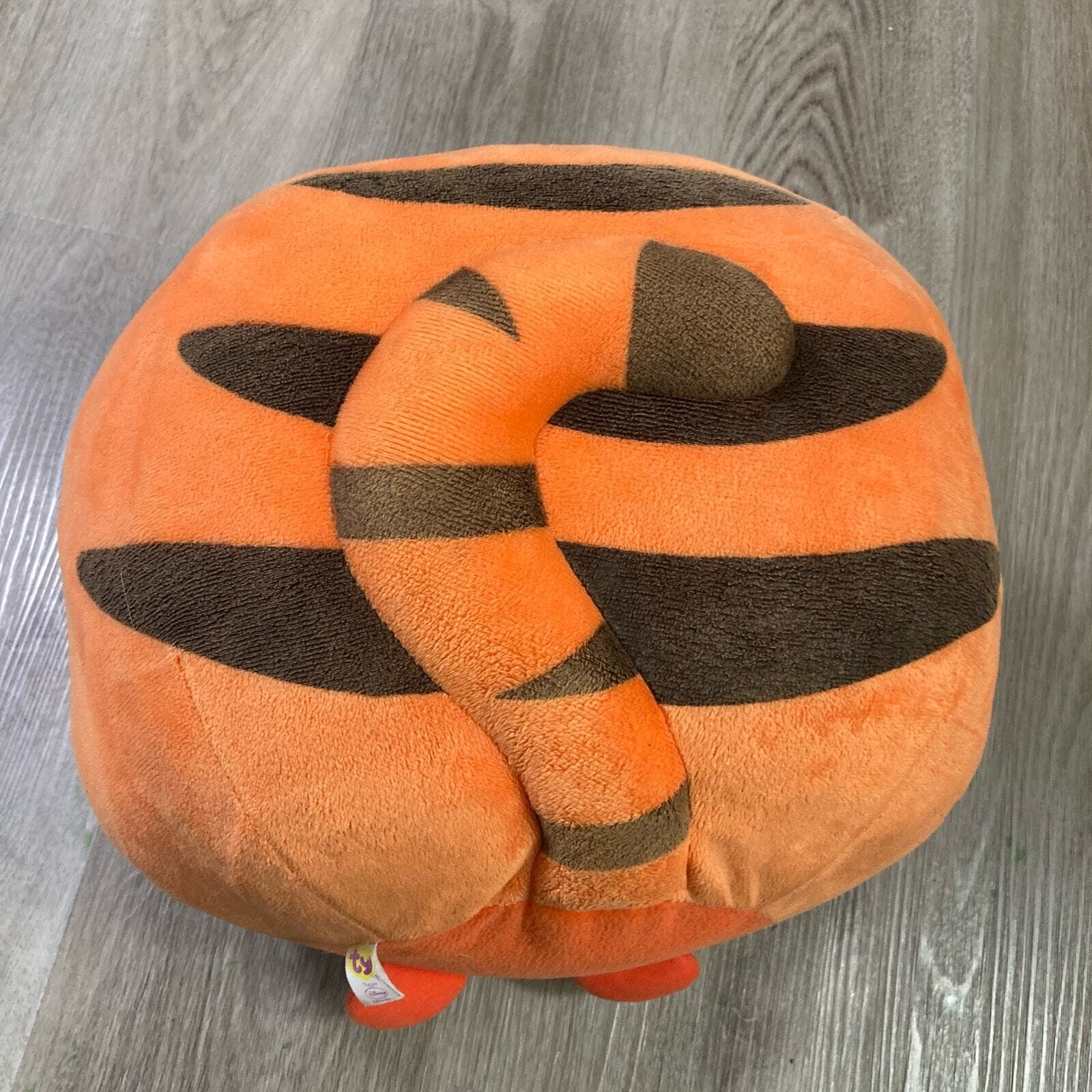 Disney Winnie the Pooh Tigger Plush 8" Stuffed Animal Orange 2013 Ty Beanie - Thumbnail 7
