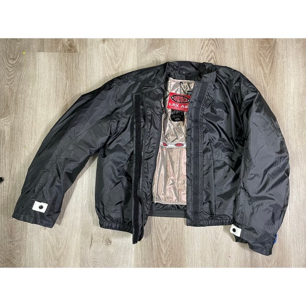 Cortech LRX Air Women's Motorcycle Jacket Small Black Quilted Bomber Armored - Thumbnail 3