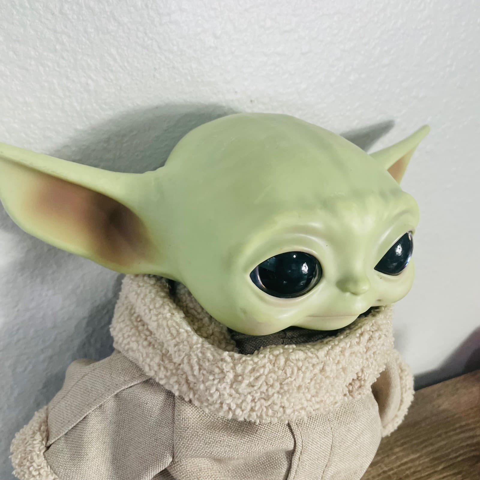 Star Wars Grogu The Child Plush Mattel 11in Mandalorian Baby Yoda Loose Robe - Thumbnail 8