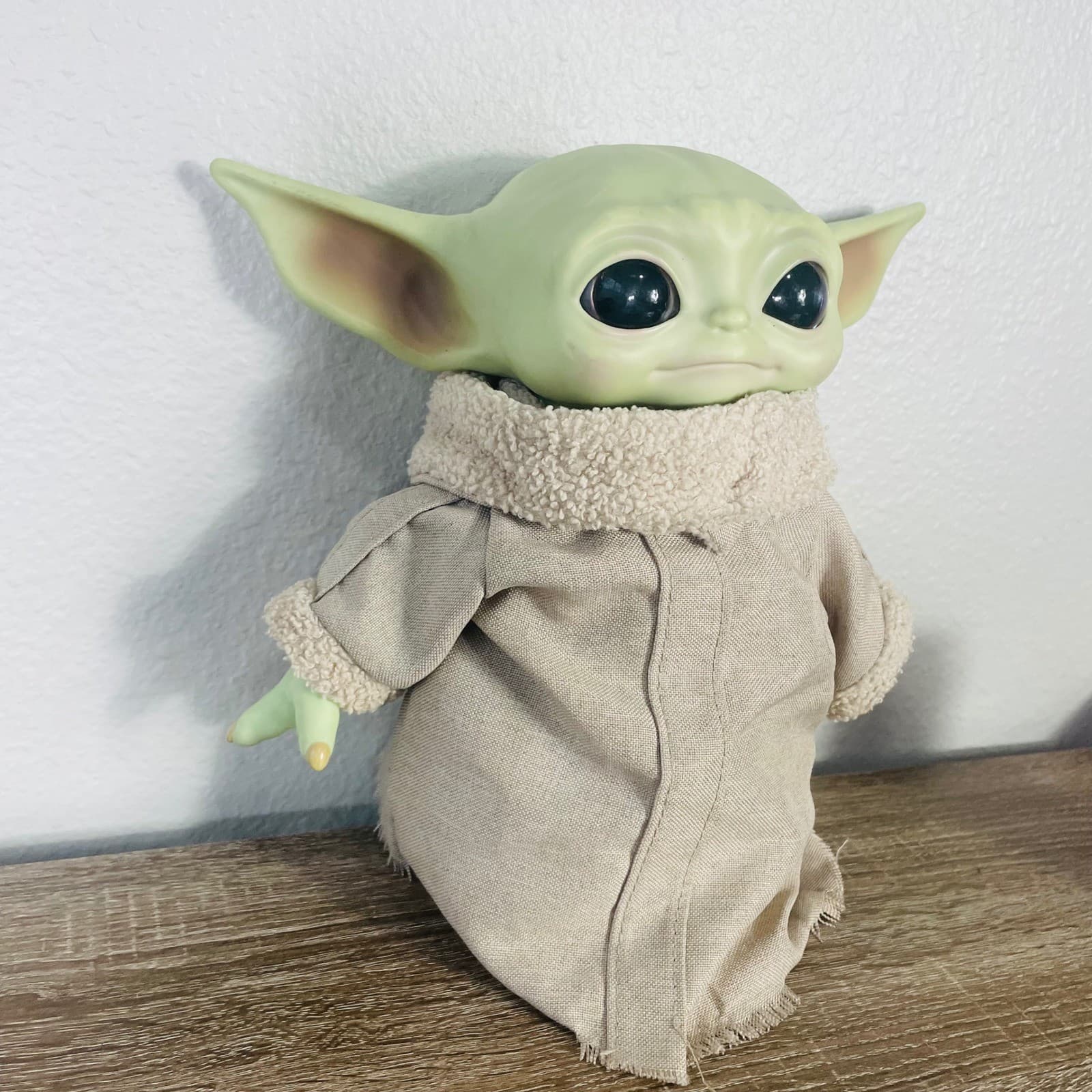 Star Wars Grogu The Child Plush Mattel 11in Mandalorian Baby Yoda Loose Robe - Thumbnail 6
