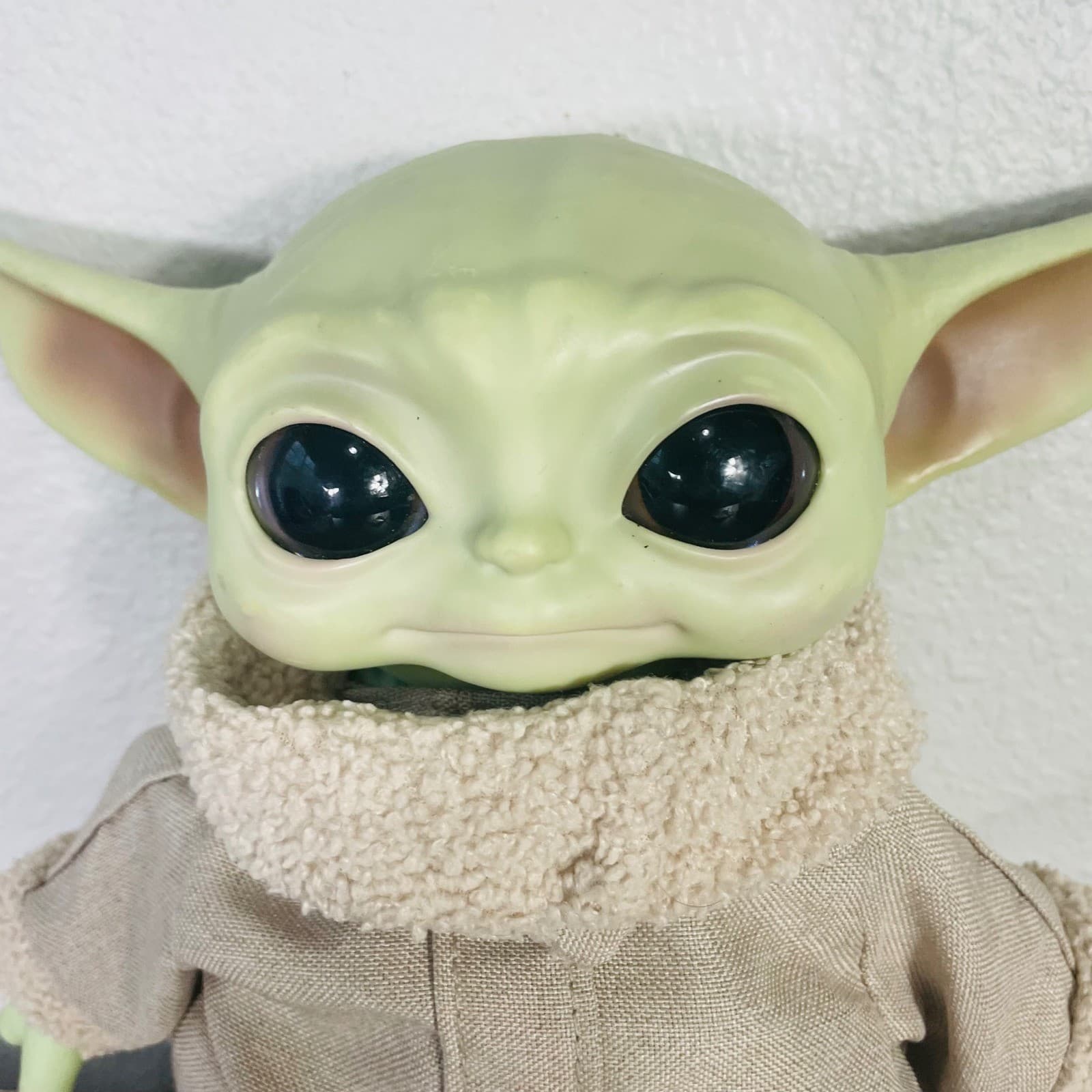 Star Wars Grogu The Child Plush Mattel 11in Mandalorian Baby Yoda Loose Robe - Thumbnail 7