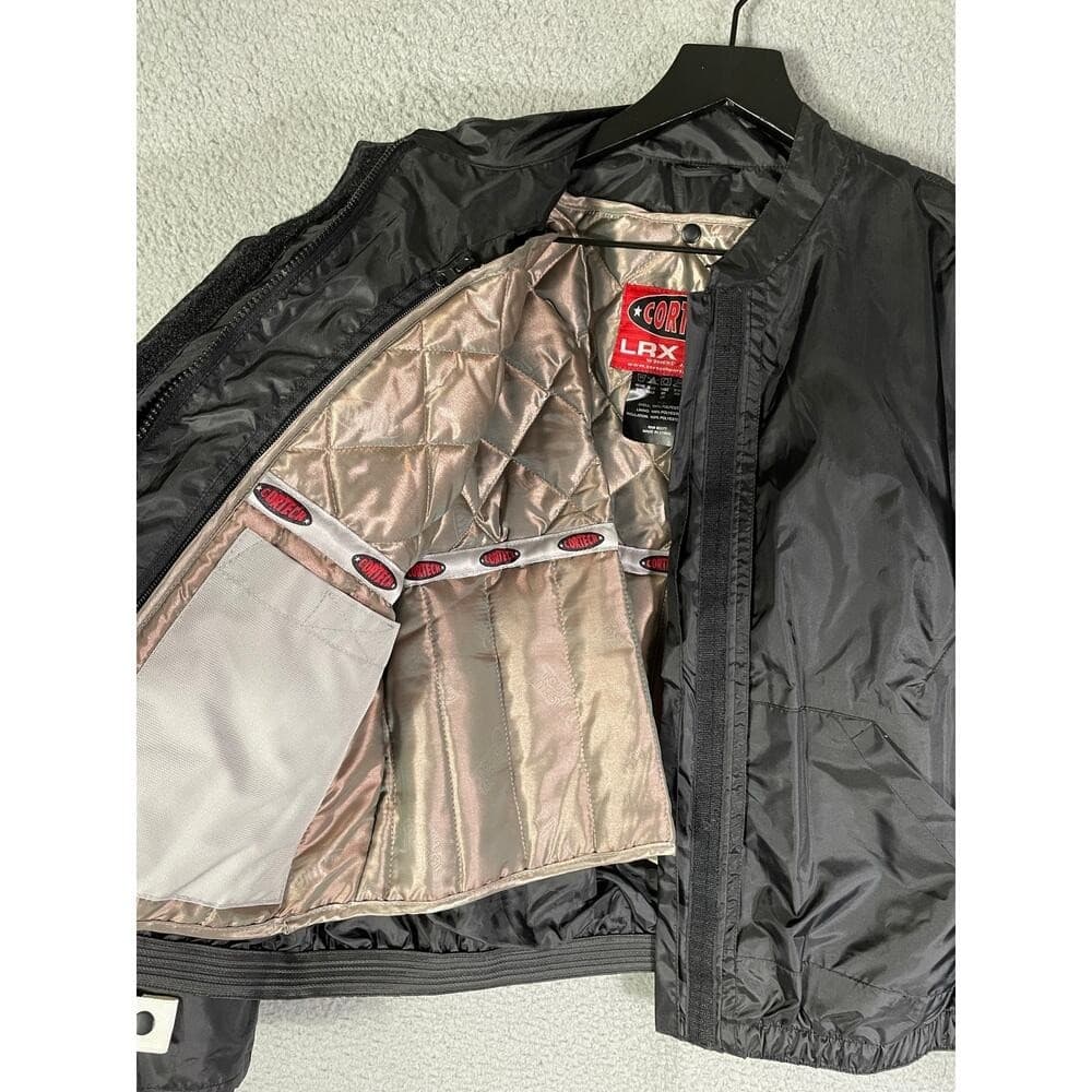 Cortech LRX Air Women's Motorcycle Jacket Small Black Quilted Bomber Armored - Thumbnail 7
