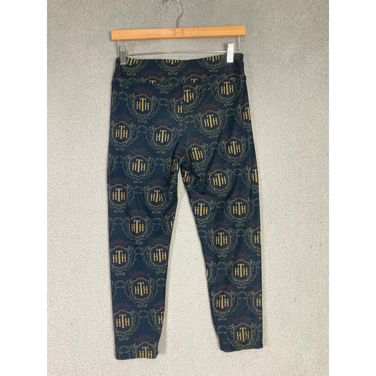 Disney Parks Hollywood Tower Hotel Crop Leggings Women's Small HTH Souvenir - Thumbnail 8